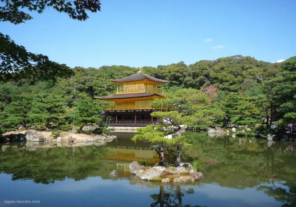 Templos de Kioto: Kinkakuji (金閣寺) o Pabellón dorado