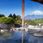 Ryokan con onsen privado en Japón: Ryokan Onsen Fuji. Hotel Green Plaza Hakone.