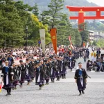 Gran desfile del Jidai Matsuri o festival de las eras, celebrado en octubre en Kioto