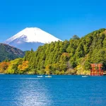 Lago Ashi (Ashinoko) y Monte Fuji, Hakone. Una gran excursión desde Tokio.
