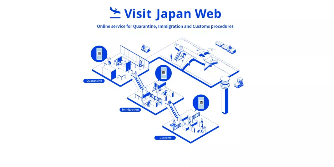 Visit Japan Web: guía de uso para obtener el código QR para ingresar en el país