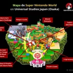 Super Nintendo World Universal Studios Japan Osaka, mapa y comprar entradas