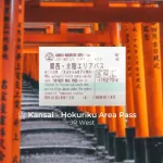 Comprar Kansai Hokuriku Area Pass, pase regional de transporte para trenes y autobuses del oeste de Japón (Kioto, Osaka, Nara, Okayama, etc)