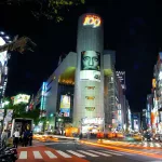 Emblemático edificio Shibuya 109 en el distrito de Shibuya en Tokio.