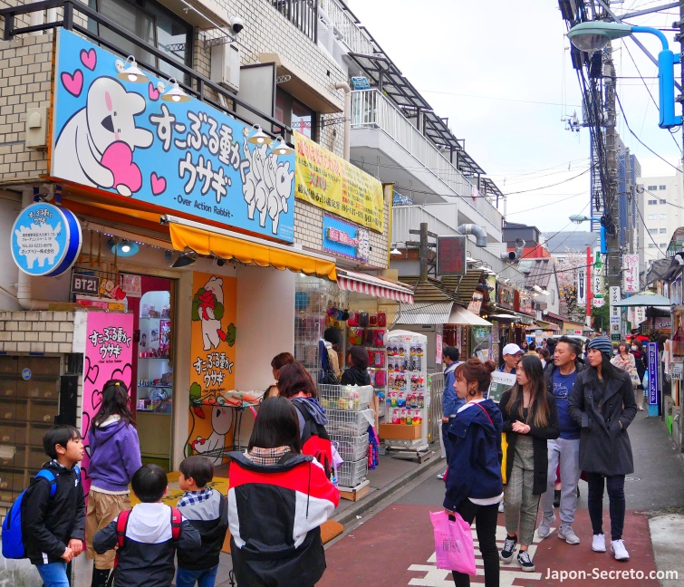 Calle Ikemen del barrio coreano de Okubo, en Tokio