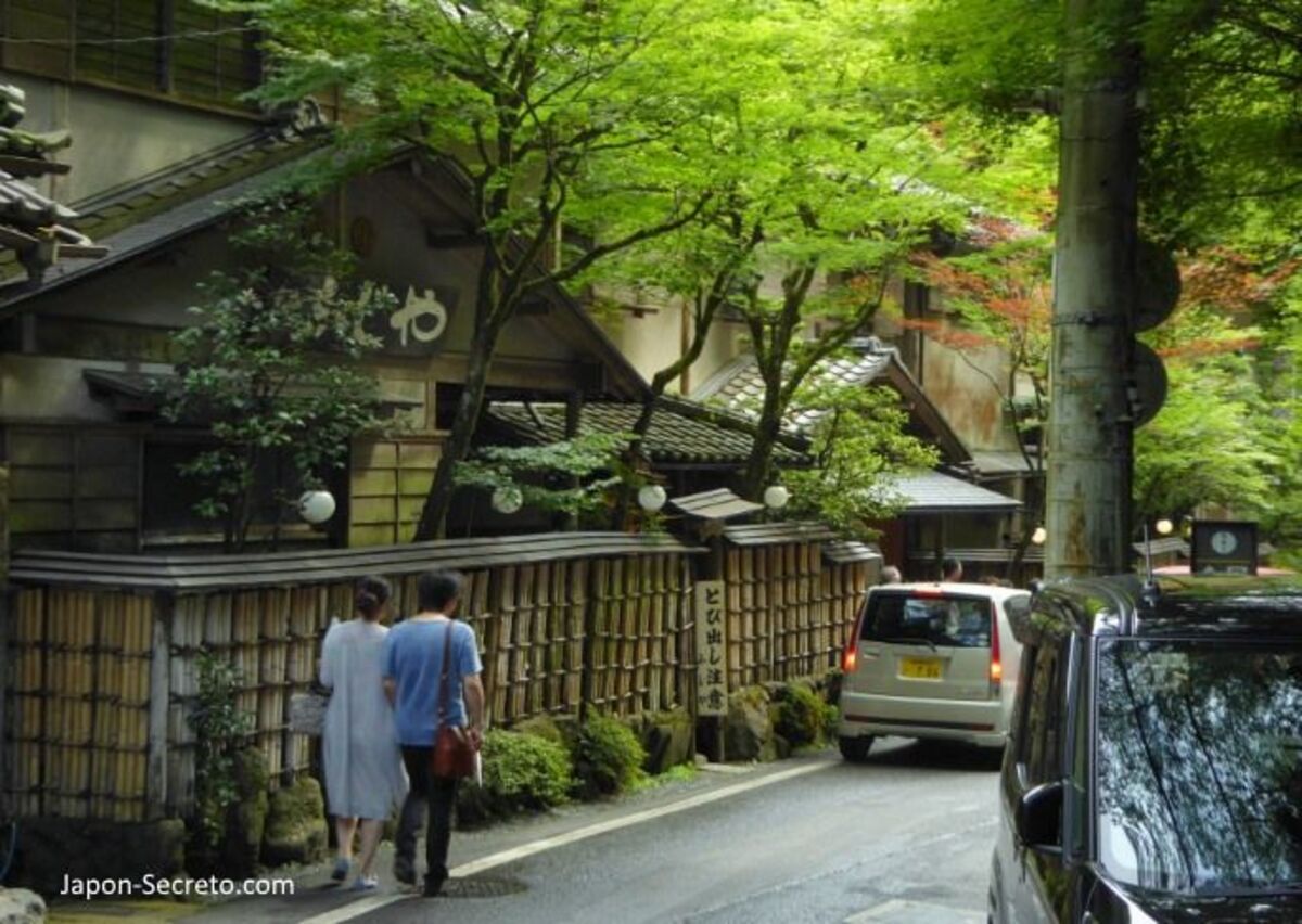 Dormir en Kibune (Kioto): mejores alojamientos, hospedaje, ryokanes y hoteles. Foto: Kibune en verano
