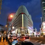 Barrio de Umeda, en Osaka. Foto: Centro comercial HEP en el distrito o barrio de Umeda, al norte de la ciudad de Osaka