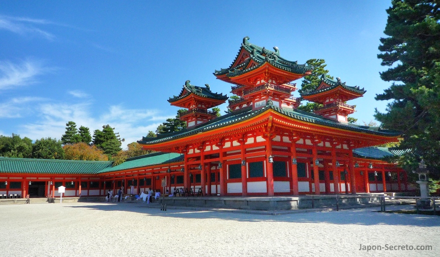 El santuario Heian de Kioto o Heian Jingu (平安神宫)