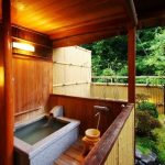 Ryokan con onsen privado o compartido en Kioto, lista de los mejores, cómo llegar, precio, reserva, desayuno y cena, de lujo y a precio asequible. Foto: Ryokan Shoenso Hozugawatei (Kioto)
