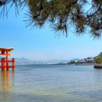 Miyajima, la isla santuario: qué ver y hacer en un día, mapa, cómo llegar, ferry, marea alta y baja, santuario Itsukushima, monte Misen. Foto: famoso torii flotante