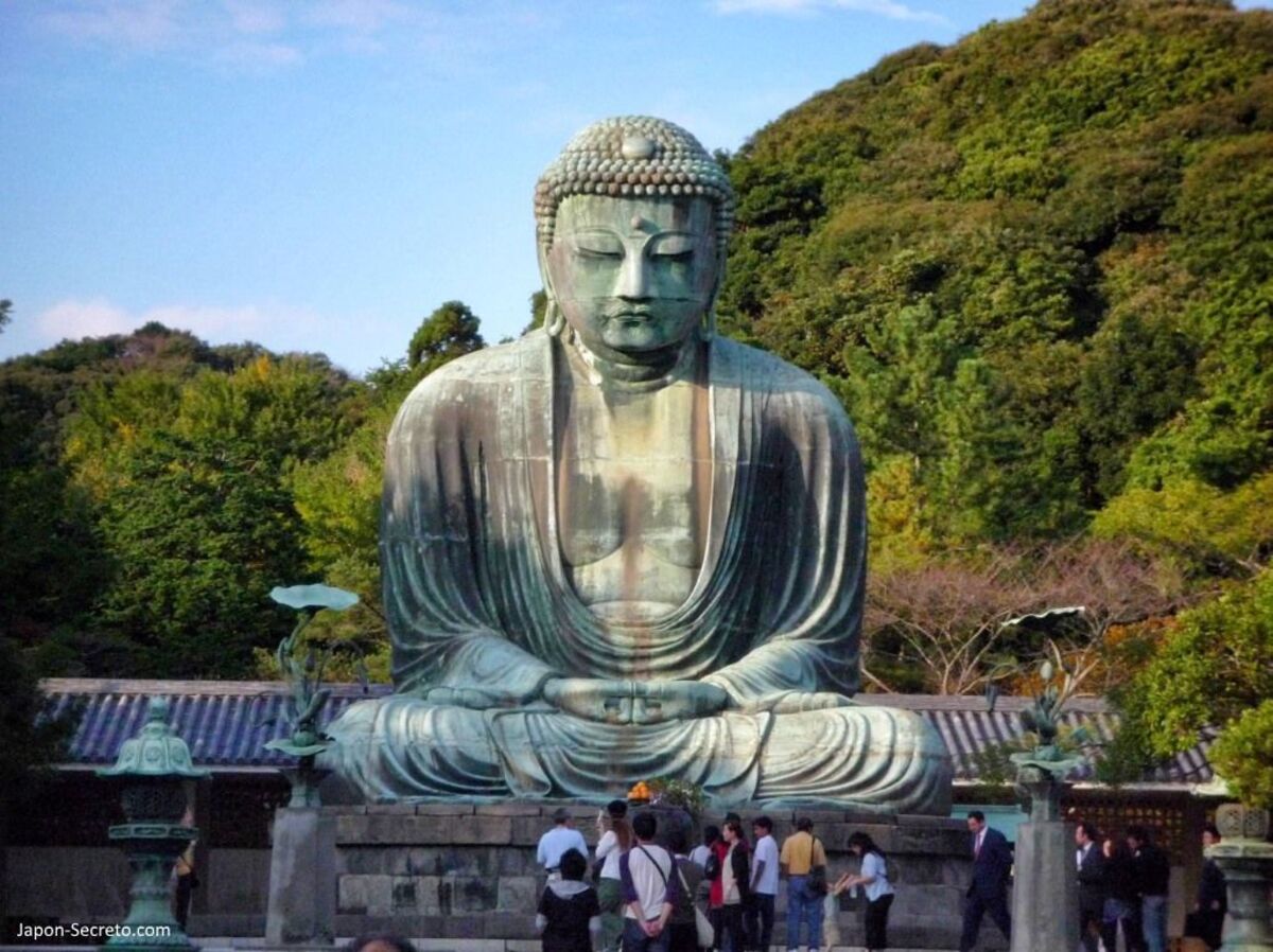 Qué ver en Japón: lugares Imprescindibles para un primer viaje. Foto: Gran Buda de Kamakura (Japón), una gran excursión desde Tokio