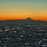 Barrios o distritos especiales de Tokio: cuáles son, cómo funciona, cómo se divide Tokio, organización administrativa de Tokio, estructura de Tokio. Foto: vista de Tokio y el monte Fuji desde el mirador del Ayuntamiento en Shinjuku
