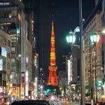Barrio de Roppongi en Tokio: cómo llegar, qué ver y hacer, lugares de interés, alojamiento, hoteles. Foto: Vista de la Torre de Tokio desde el barrio de Roppongi (Minato, Tokio)