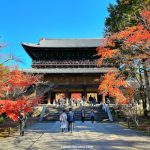 Templo Nanzenji de Kioto: cómo llegar, horario, qué ver, emtradas, precio, acueducto. Foto: Puerta Sanmon o principal en otoño (momiji)