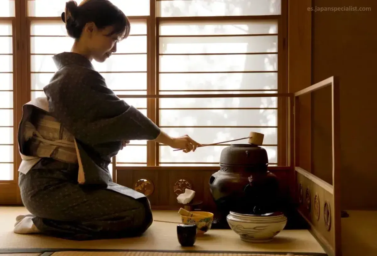 Ceremonia del té o chanoyu en Kioto