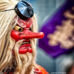 Los tengu, seres mitológicos de las montañas de Japón. Foto: Disfraz de tengu durante el festival Shimokitazawa Tengu Matsuri