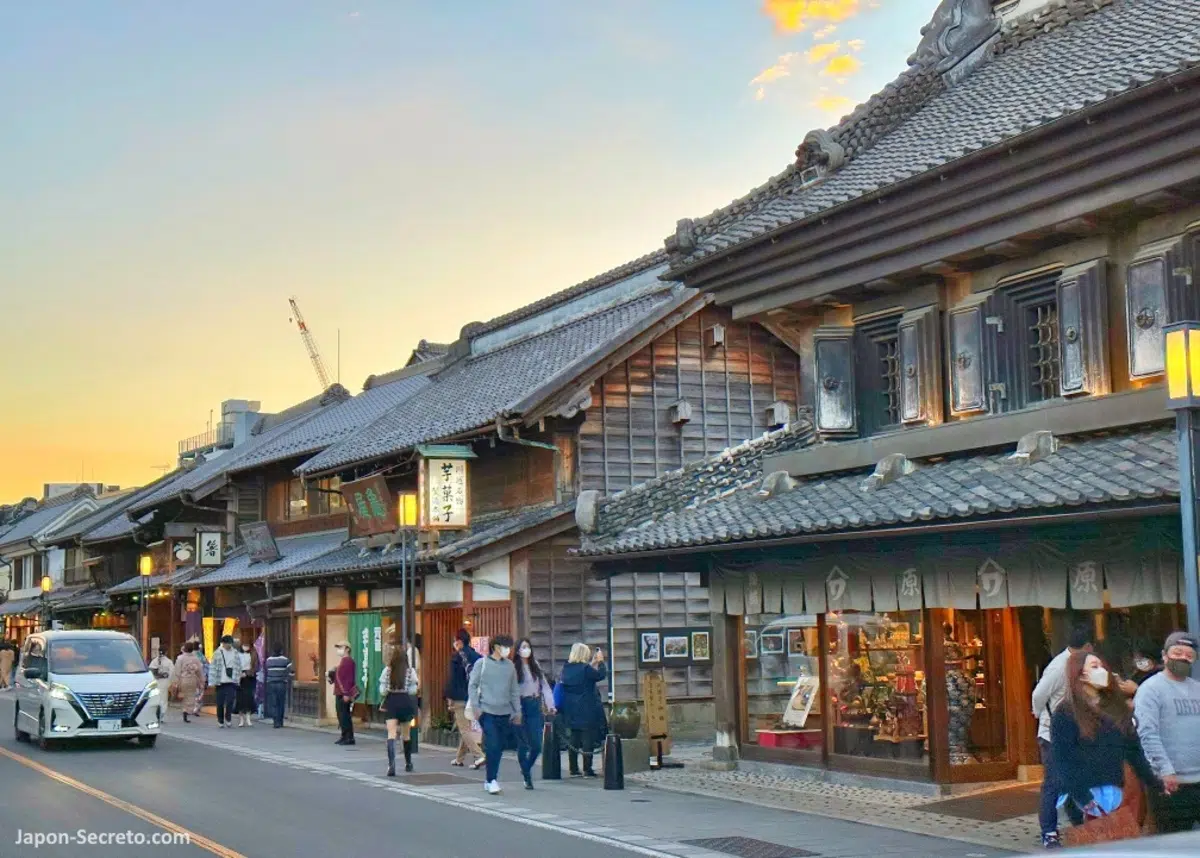 Kawagoe: cómo llegar, qué ver y hacer en un día de excursión desde Tokio. Foto: calle principal