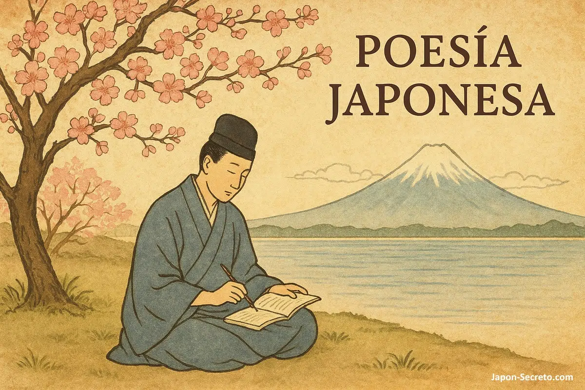 Poesía japonesa: introducción a la poesía, haiku, tanka, renga y otros tipos, principales autores, significado