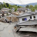 Terremotos en Japón: qué hacer, cuándo se producen, frecuencia de terremotos en Japón. Foto: Edificios destruidos tras el terremoto en Kumamoto (Kyushu, Japón) en 2016