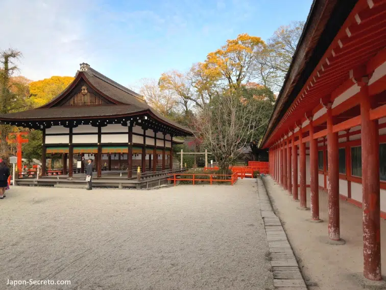El santuario Shimogamo Jinja (下鴨神社) de Kioto