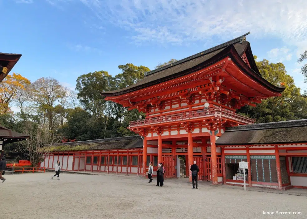 El santuario Shimogamo Jinja (下鴨神社) de Kioto