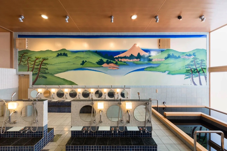 Sentō Mikoku-yu. Onsen tattoo friendly en Tokio donde bañarse con tatuajes