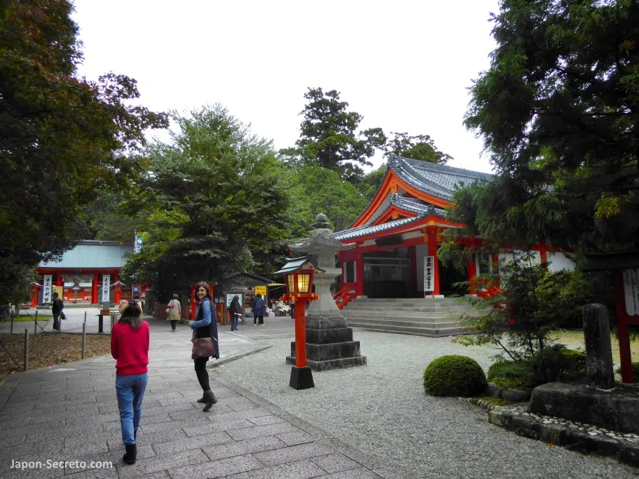Santuario Hayatama Taisha en la ciudad de Shingū (Wakayama), en la peregrinación Kumano Kodo