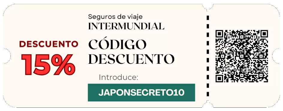 Cupón 15% de descuento en seguros de viaje Intermundial