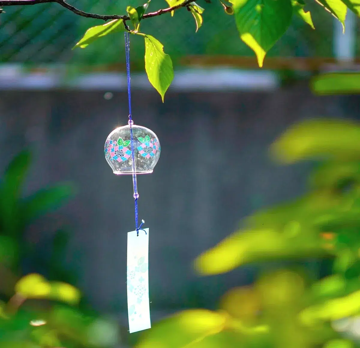 Fūrin (風鈴) o "campanilla de viento", el sonido típico del verano japonés